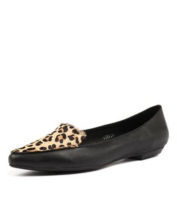 GYRO BLACK OCELOT LEATHER PONY