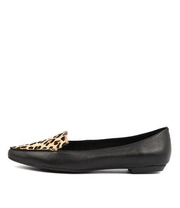 GYRO BLACK OCELOT LEATHER PONY