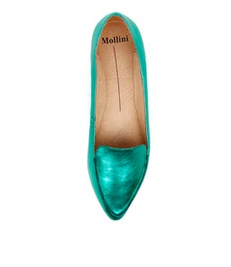 GYRO EMERALD METALLIC LEATHER