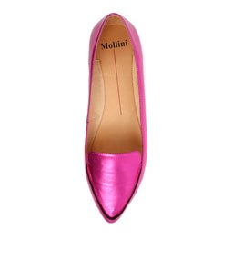 GYRO FUCHSIA METALLIC LEATHER