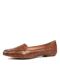 GYRO TAN CROC LEATHER