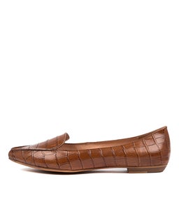 GYRO TAN CROC LEATHER