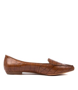 GYRO TAN CROC LEATHER