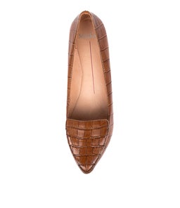 GYRO TAN CROC LEATHER
