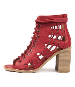JAYMAN RED LEATHER