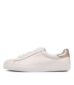 SESSION WHITE ROSE GOLD LEATHER