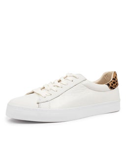 SESSION WHITE CHEETAH LEATHER PONY