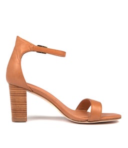 GESSIE DK TAN NATURAL HEEL LEATHER