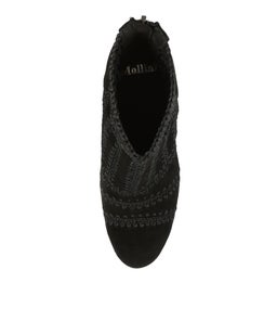 SHUFFLE BLACK SUEDE