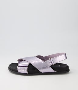 HAYLOW MO LILAC METALLIC LEATHER