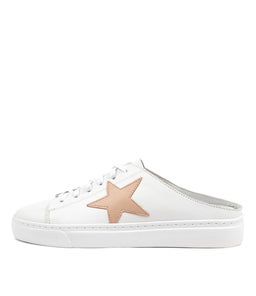 OTODAY MO WHITE DK NUDE LEATHER