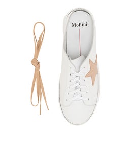 OTODAY MO WHITE DK NUDE LEATHER