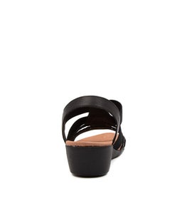 MARNIE PP BLACK LEATHER