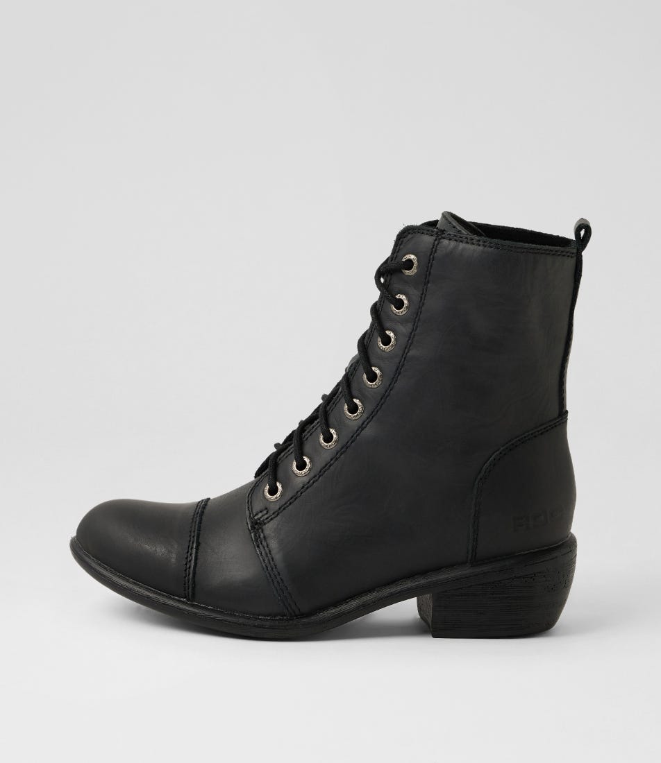 TERRITORY BLACK OIL LEATHER