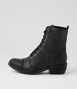 TERRITORY BLACK OIL LEATHER