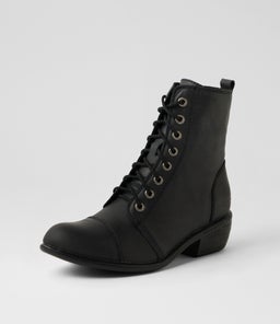 TERRITORY BLACK OIL LEATHER