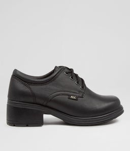 Dakota Senior Black Leather Heeled School Shoes Dakota Senior Black Leather Heeled School Shoes