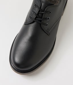 LUXE SNR RC BLACK WAX LEATHER