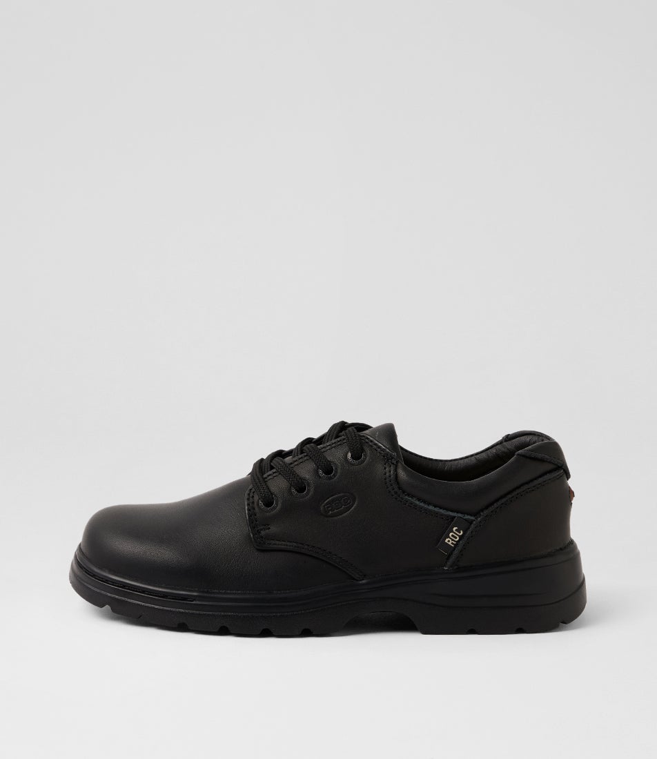 Kick Junior Black Leather Lace Up School Shoes Kick Junior Black Leather Lace Up School Shoes