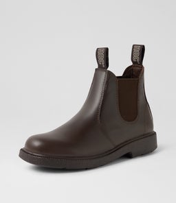 JEEPERS JNR RC BROWN LEATHER