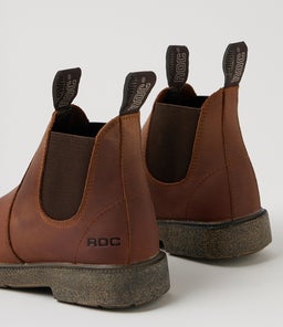 JEEPERS JNR RC TAN BUFF LEATHER