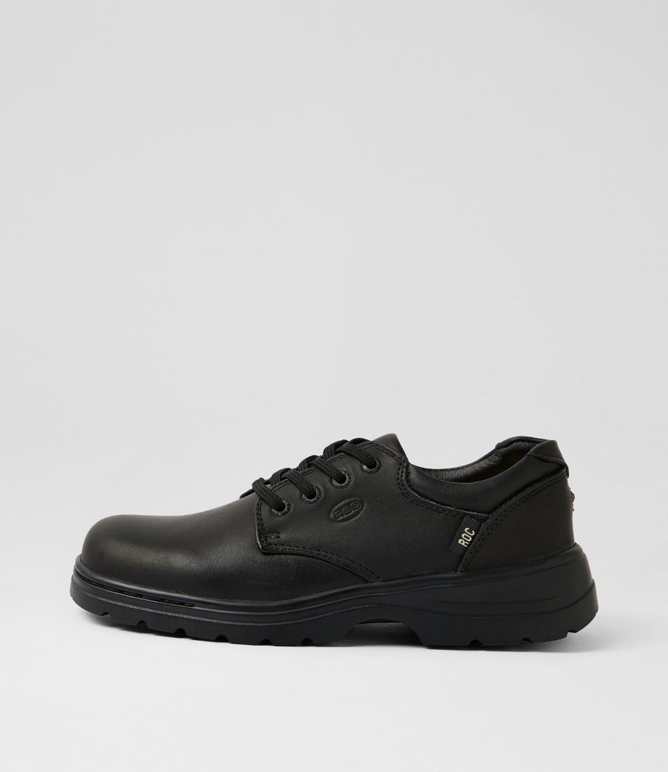 Kick Youth Black Leather School Shoes Kick Youth Black Leather School Shoes