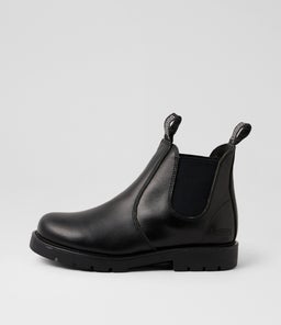 JUMBUK YTH RC BLACK LEATHER