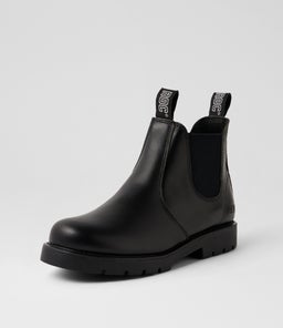 JUMBUK YTH RC BLACK LEATHER