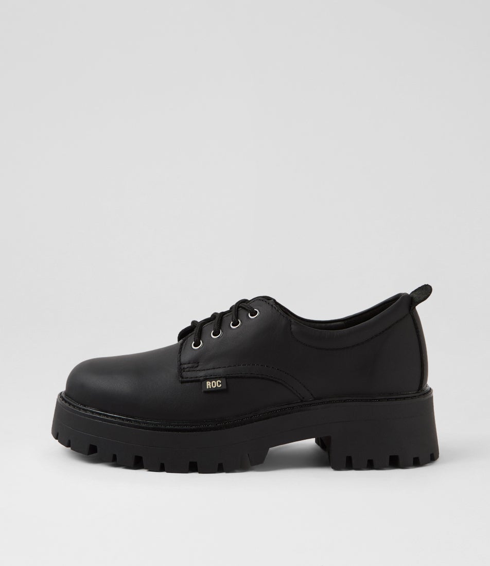 Cosmic Senior Black Leather School Shoes Cosmic Senior Black Leather School Shoes