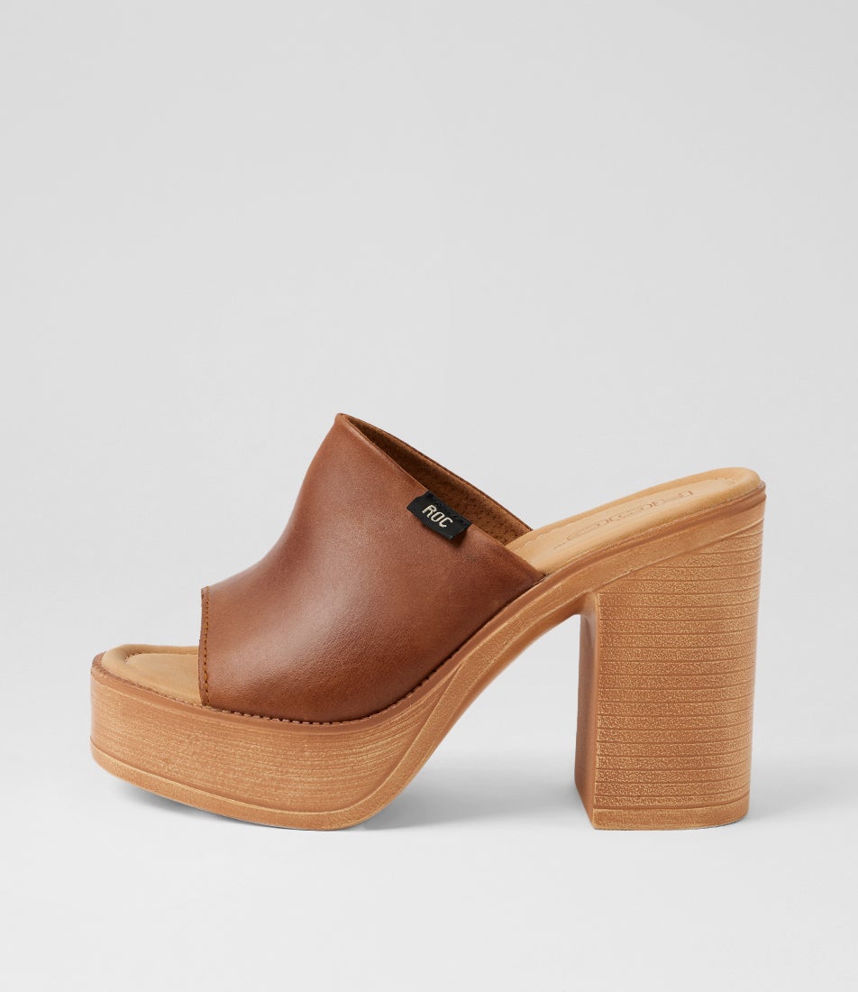 Flirt Tan Leather Sandals