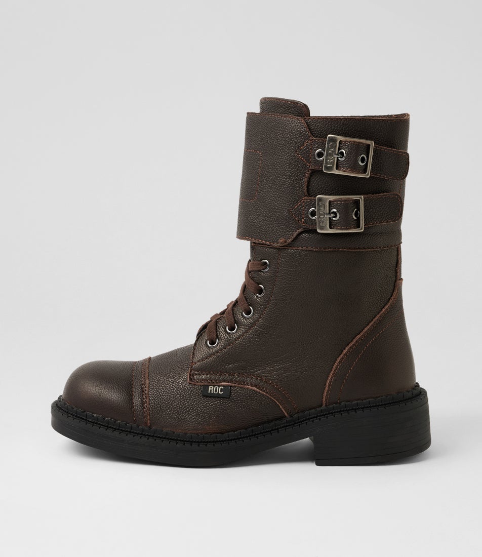 Hudson Choc Grain Leather Ankle Boots Hudson Choc Grain Leather Ankle Boots