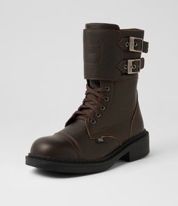 HUDSON RC CHOC GRAIN LEATHER
