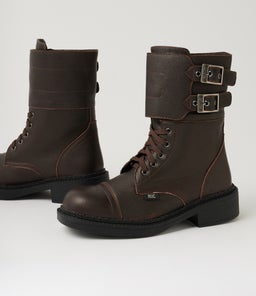 HUDSON RC CHOC GRAIN LEATHER