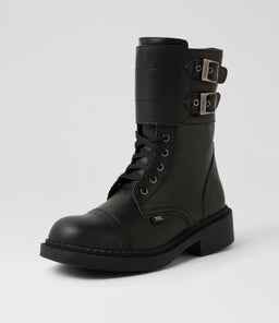 HUDSON RC BLACK GRAIN LEATHER