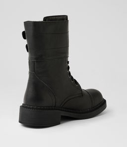 HUDSON RC BLACK GRAIN LEATHER