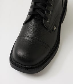 HUDSON RC BLACK GRAIN LEATHER