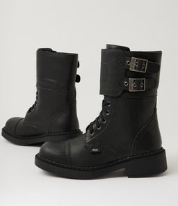 HUDSON RC BLACK GRAIN LEATHER
