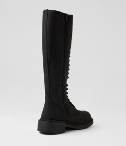 HUNTER RC BLACK BUFF LEATHER
