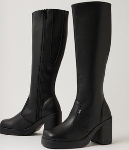 IDAHO RC BLACK VEGAN LEATHER