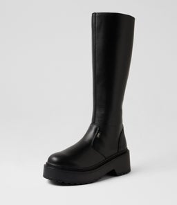 TROUPE RC BLACK LEATHER