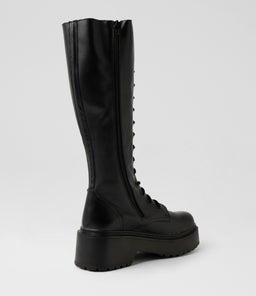 TULSA RC BLACK LEATHER
