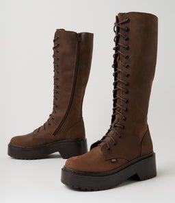 TULSA RC BROWN LEATHER