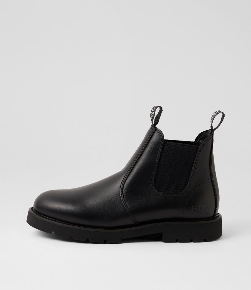 Jumbuk 3 Black Leather Ankle Boots Jumbuk 3 Black Leather Ankle Boots