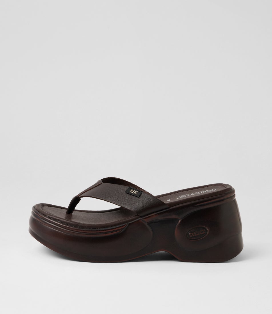 Kimchi Chocolate Leather Sandals