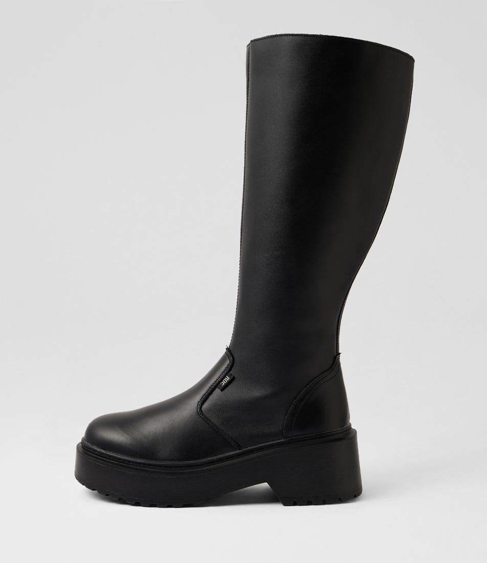 TROUPE WC RC BLACK LEATHER