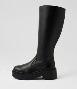 TROUPE WC RC BLACK LEATHER