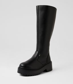 TROUPE WC RC BLACK LEATHER