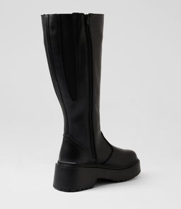 TROUPE WC RC BLACK LEATHER