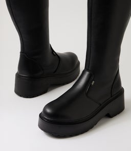 TROUPE WC RC BLACK LEATHER