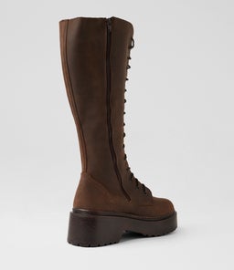 TULSA WC RC BROWN LEATHER